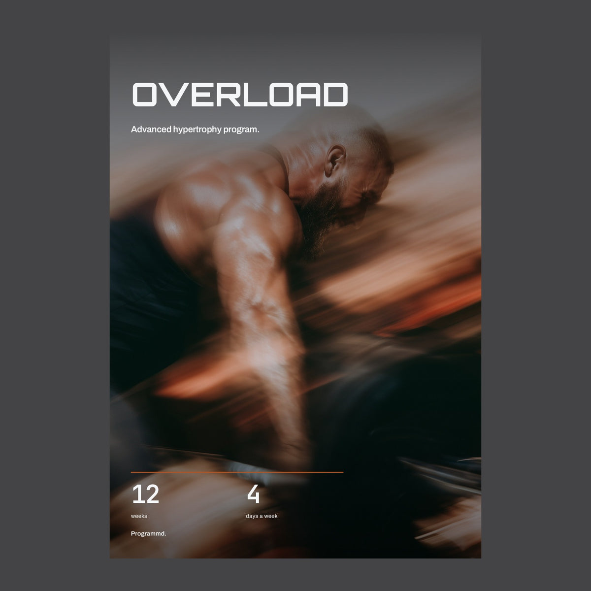 Overload: 12-Week Hypertrophy cover
