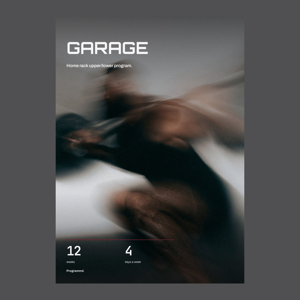 Garage: 12-Week Home Gym cover