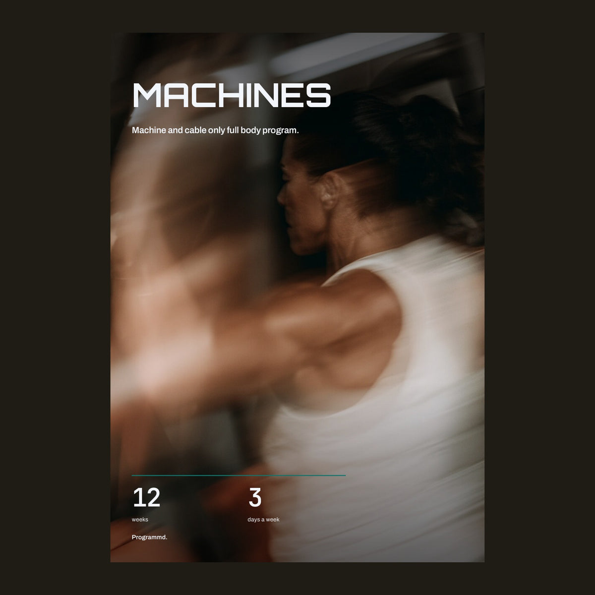 Machines: 12-Week Training cover