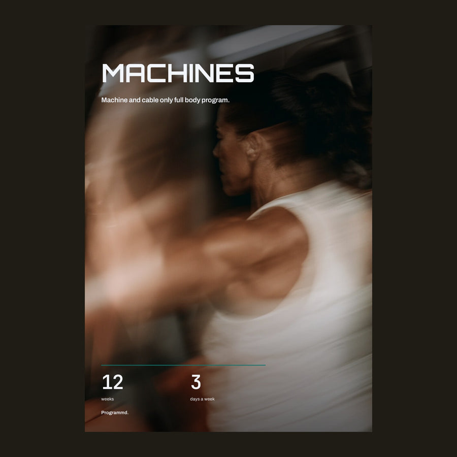 Machines: 12-Week Training cover