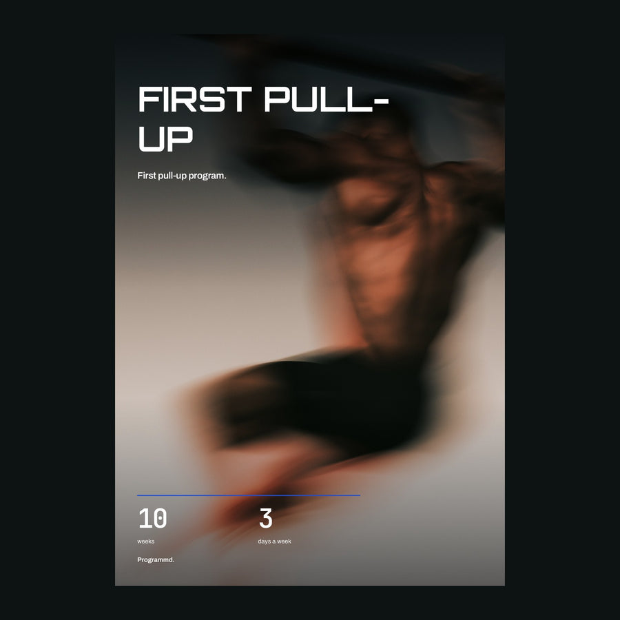 First Pull-Up: 10-Week Program cover