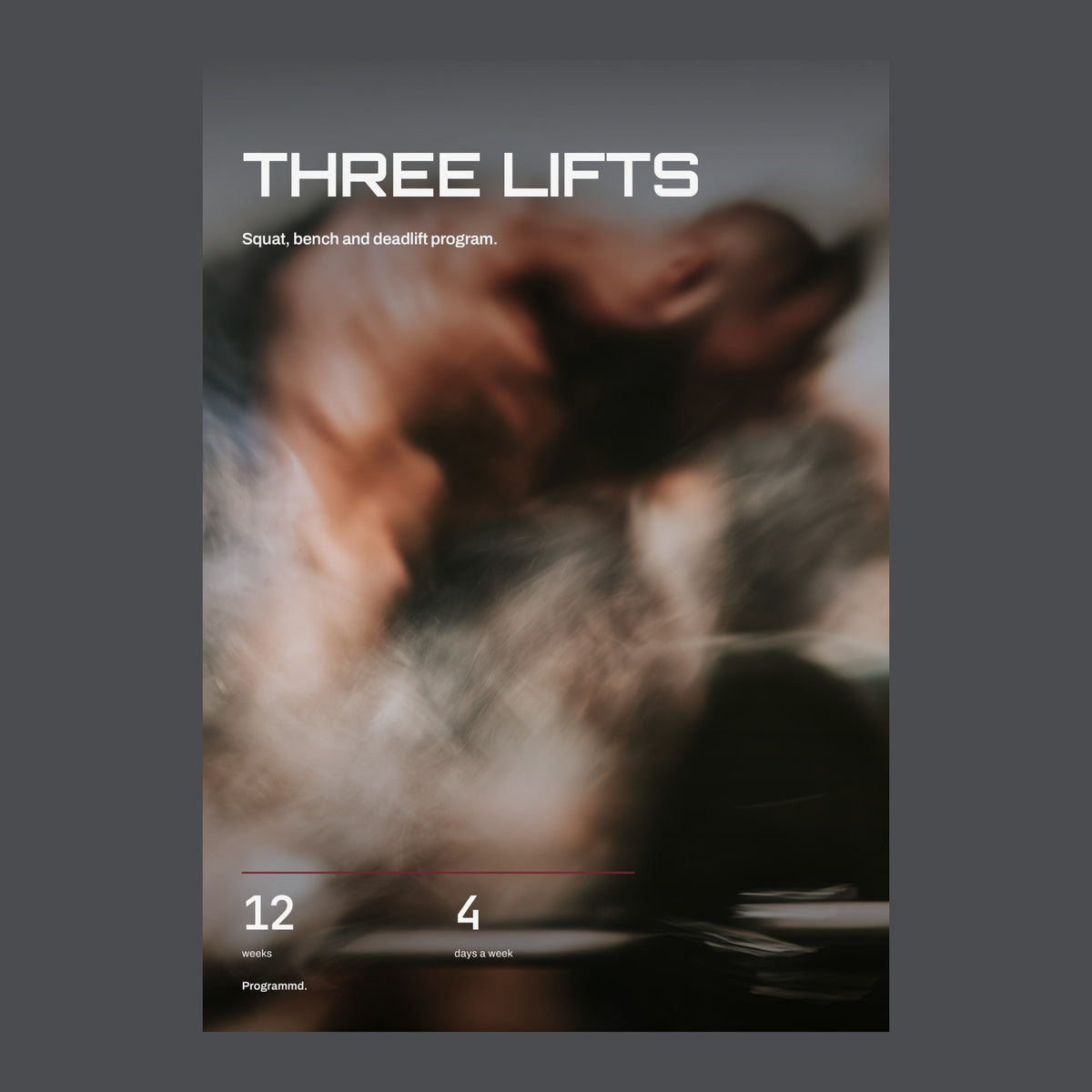 Three Lifts: 12-Week Strength cover