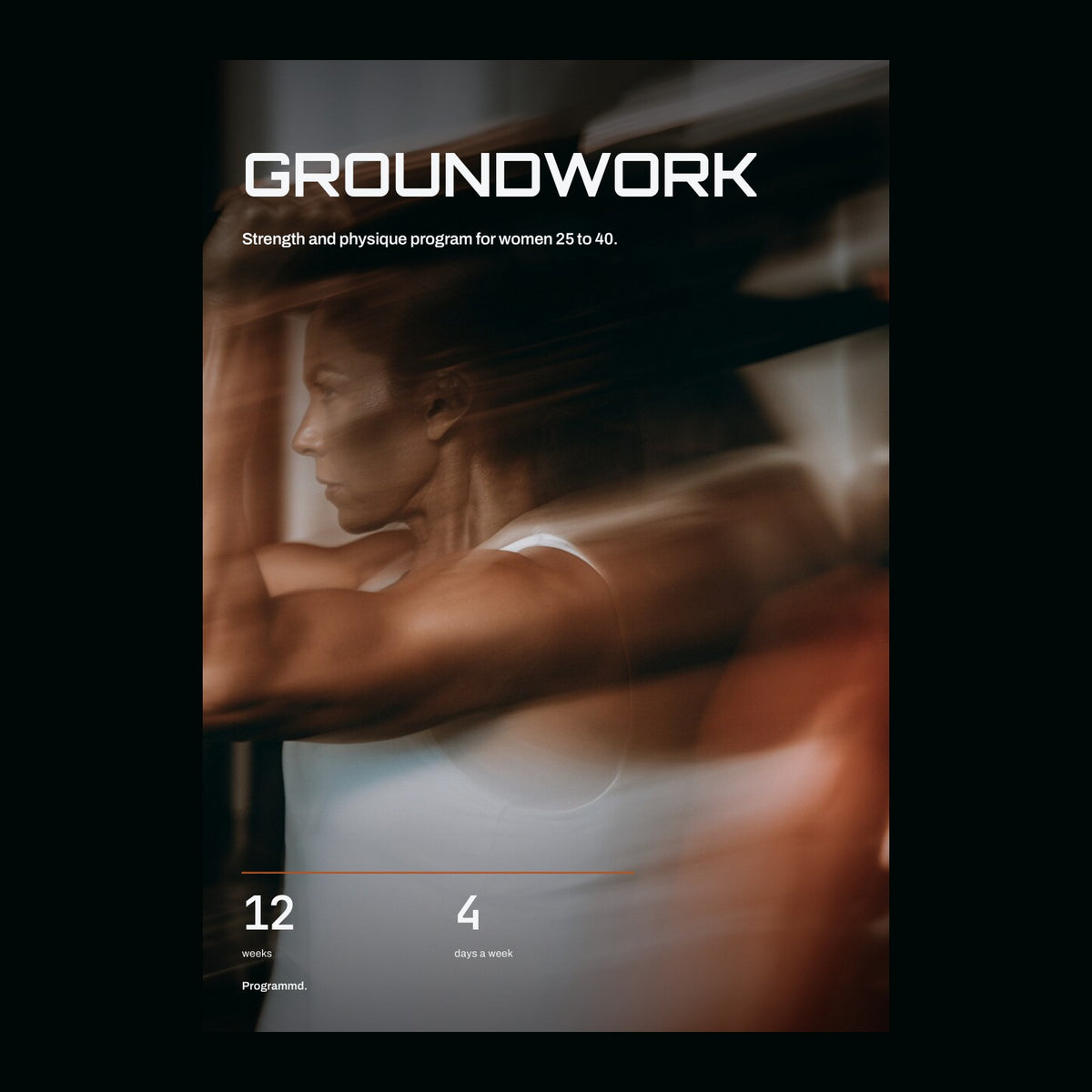 Groundwork: 12-Week Women's Strength cover